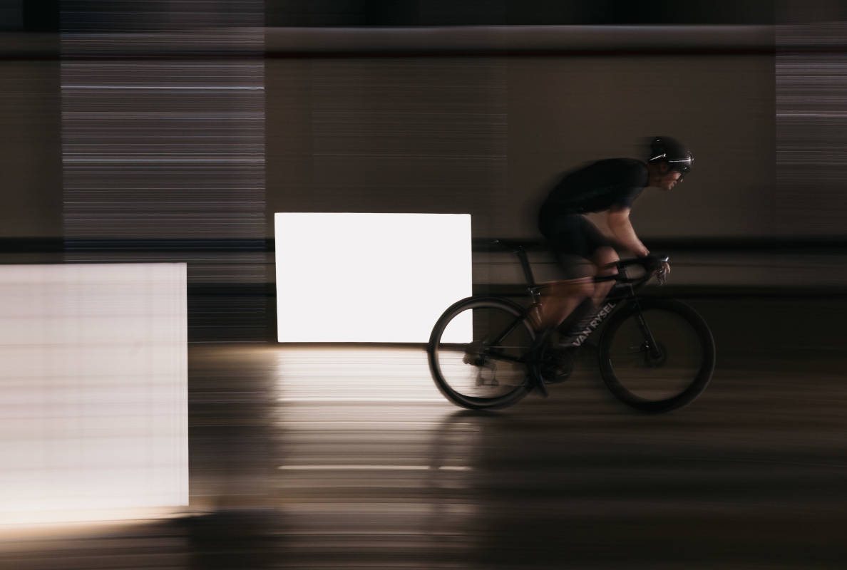 Van Rysel airbag. Imagen: Van Rysel