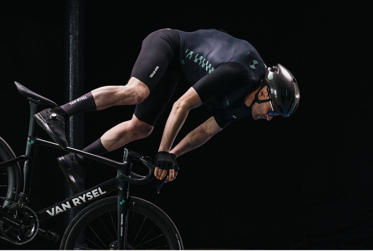 Van Rysel airbag. Imagen: Van Rysel