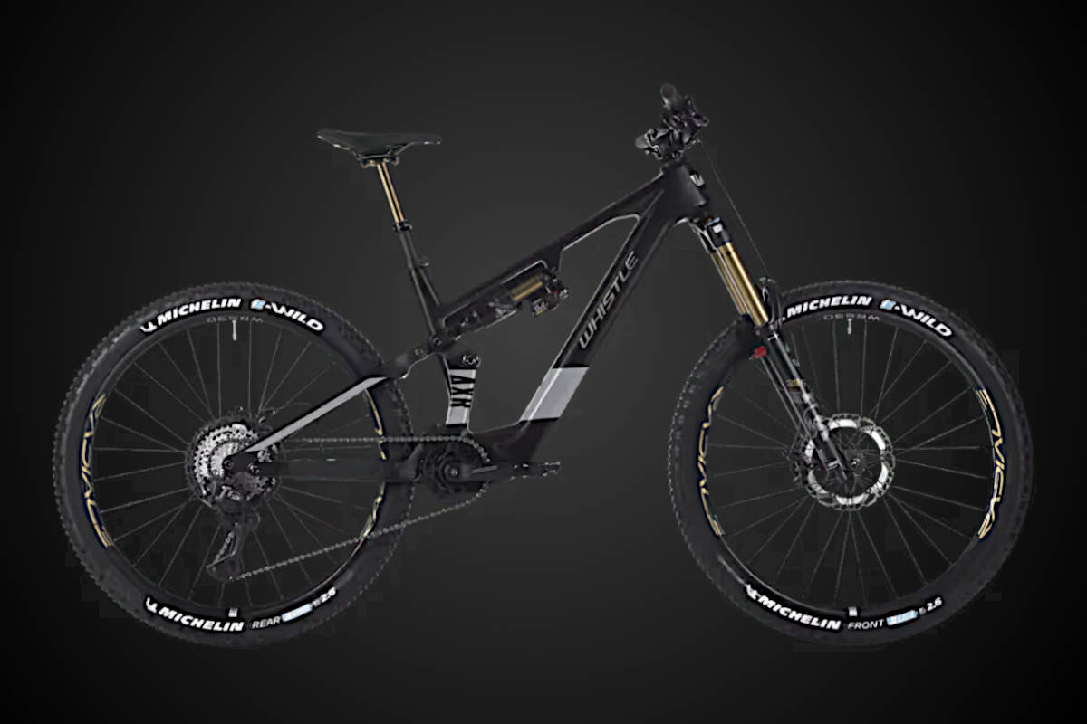 Whistle AXR C10.6. Imagen: Whistle Bikes