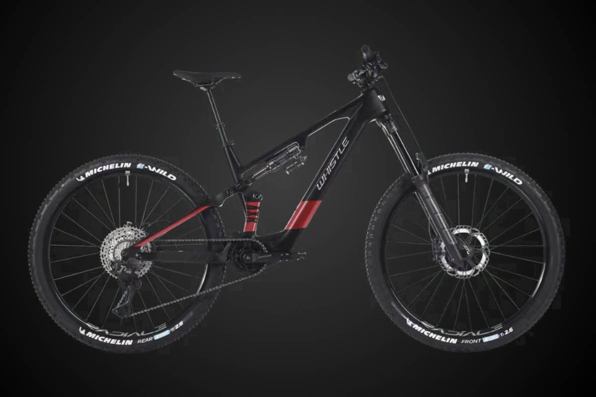 Whistle AXR C8.6. Imagen: Whistle Bikes