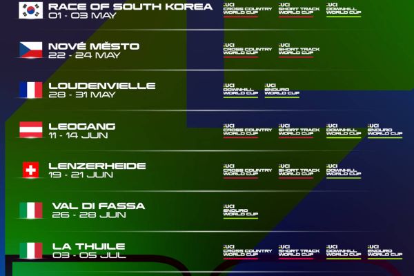 WHOOP UCI Mountain Bike World Series 2026: todo lo que hay que saber sobre la nueva temporada