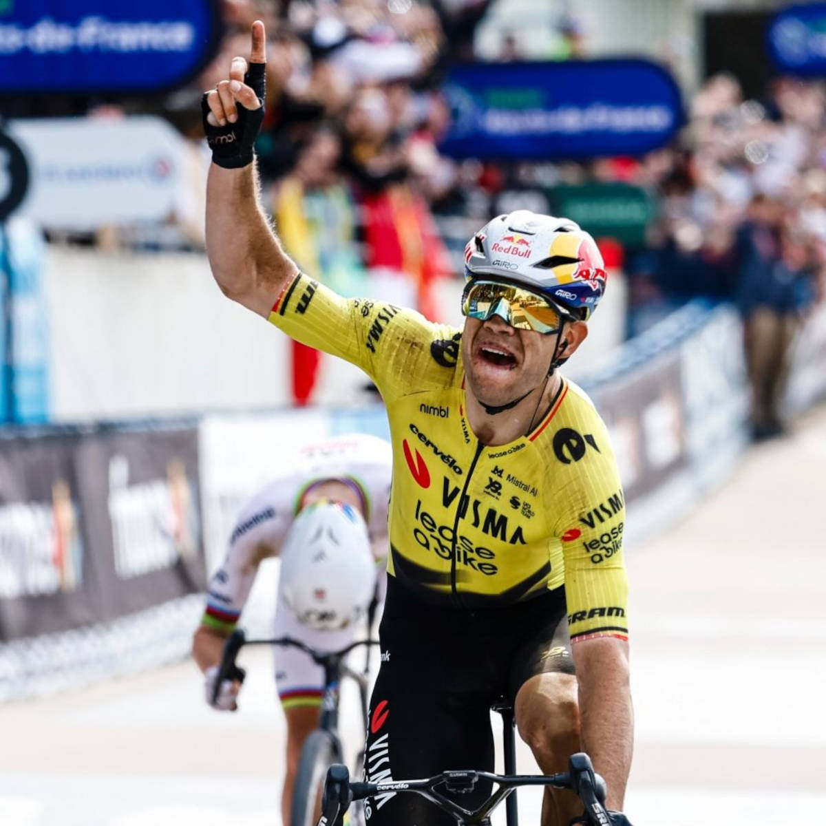 Wout van Aert. Imagen: Team Visma | Lease a Bike