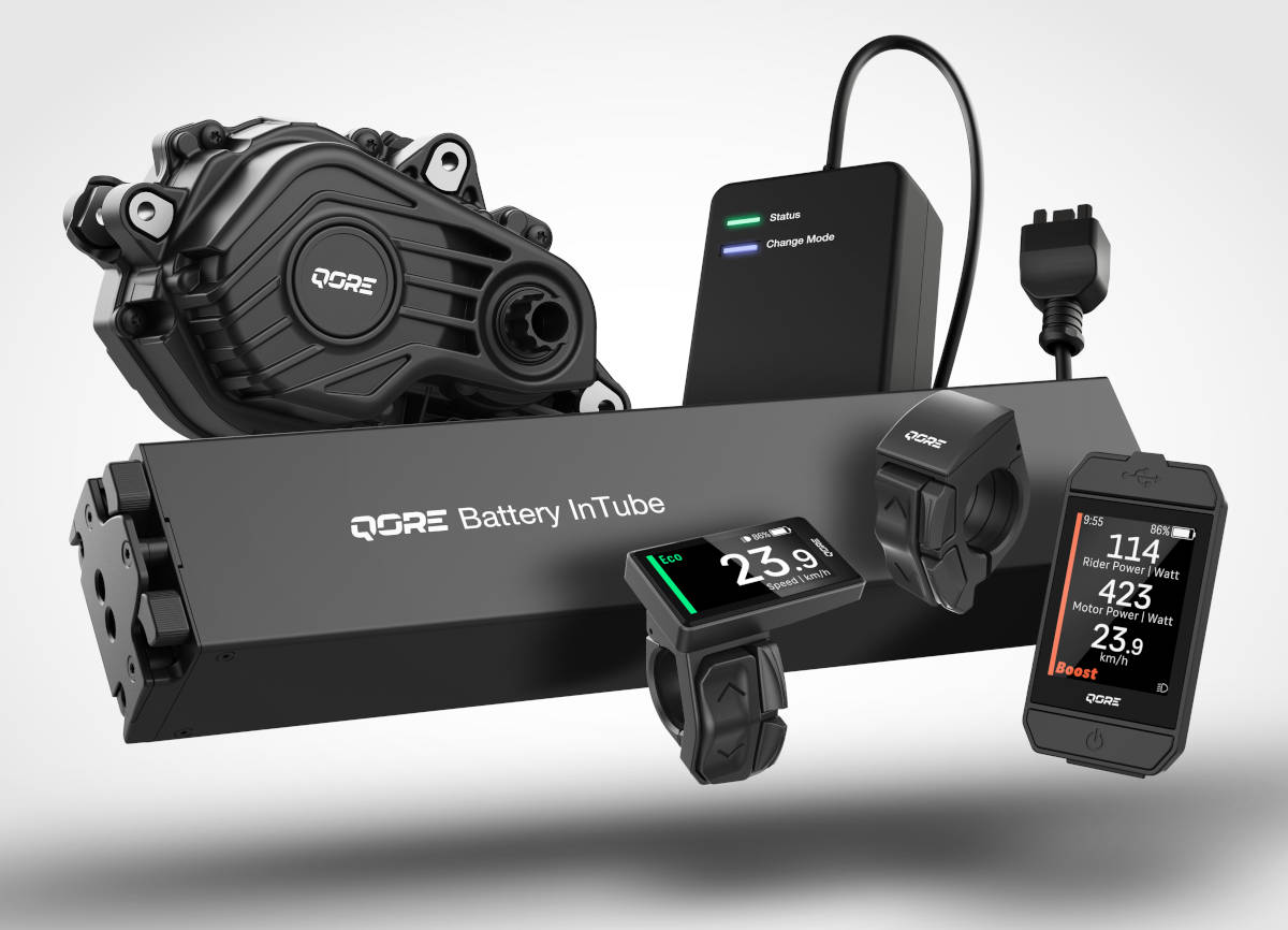 Yamaha QORE eBike System. Imagen: Yamaha Motor eBike Systems